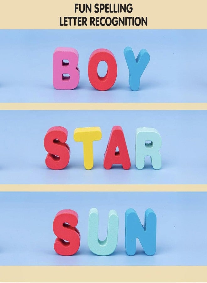 Kidology 49 Pcs Lacing Wooden Letters ABC Alphabet Beads - Motor Skills Toys for Toddler Preschool Games, Homeschool Supplies, Early Spelling Activities, Learning Materials - Image 5